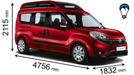 Fiat DOBLO MAXI XL - 2015