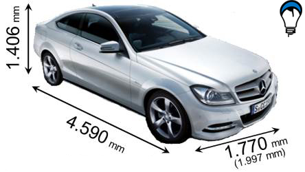 Mercedes benz C COUPE - 2009