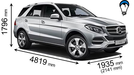 Mercedes benz GLE SUV - 2015