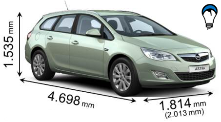 Opel ASTRA SPORTS TOURER - 2010