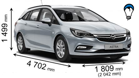 Opel ASTRA SPORTS TOURER - 2016