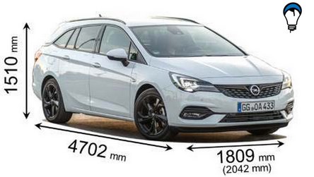 Opel ASTRA SPORTS TOURER - 2020