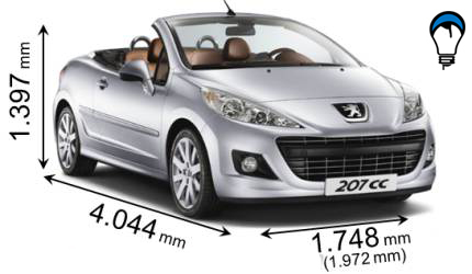 Peugeot 207 CC - 2009