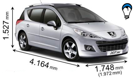 Peugeot 207 SW - 2009