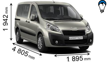Peugeot expert tepee court