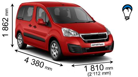 Peugeot partner tepee - 2015
