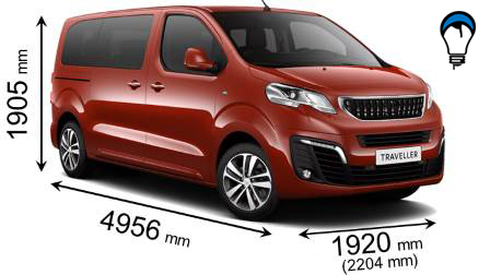 Peugeot traveller standard - 2016