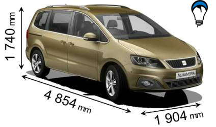 Seat alhambra - 2010