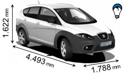 Seat altea freetrack - 2010