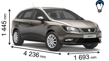 Seat ibiza st - 2015