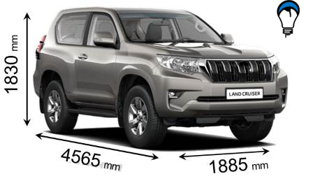 Toyota LAND CRUISER 3P - 2018