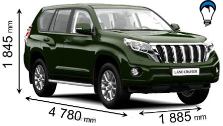 Toyota LAND CRUISER 5P - 2013