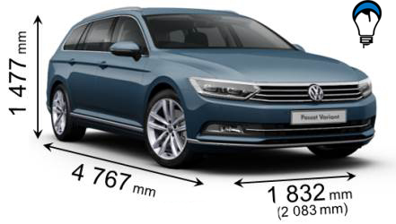 Volkswagen PASSAT VARIANT - 2015
