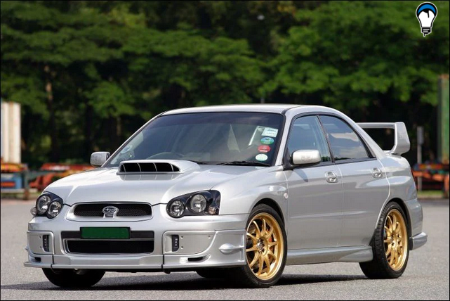 Subaru impreza 2003-2005 Morette
