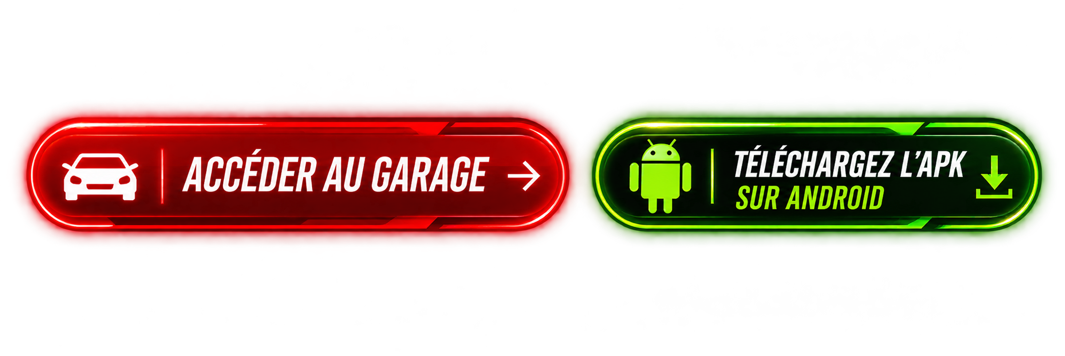 Accéder au garage ou télécharger l'application Android
