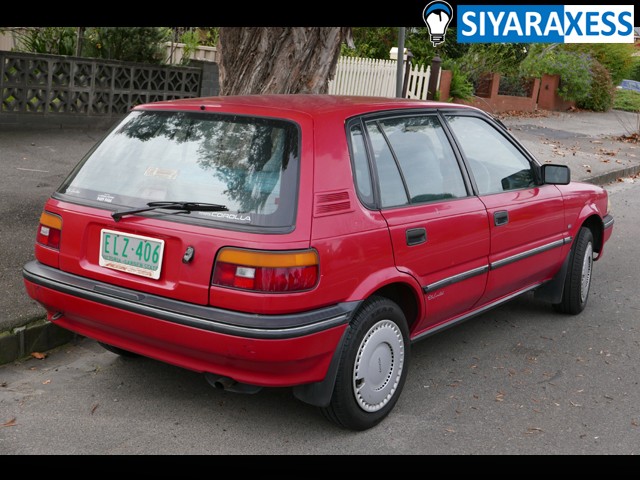 Toyota Corolla - 1987 to 1997