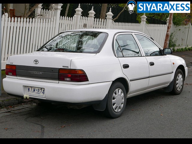 Toyota Corolla - 1987 to 1997