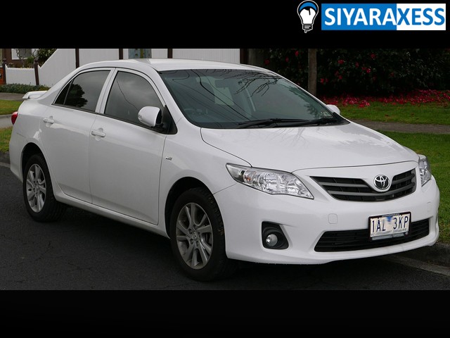 Toyota Corolla - 2007 to 2013